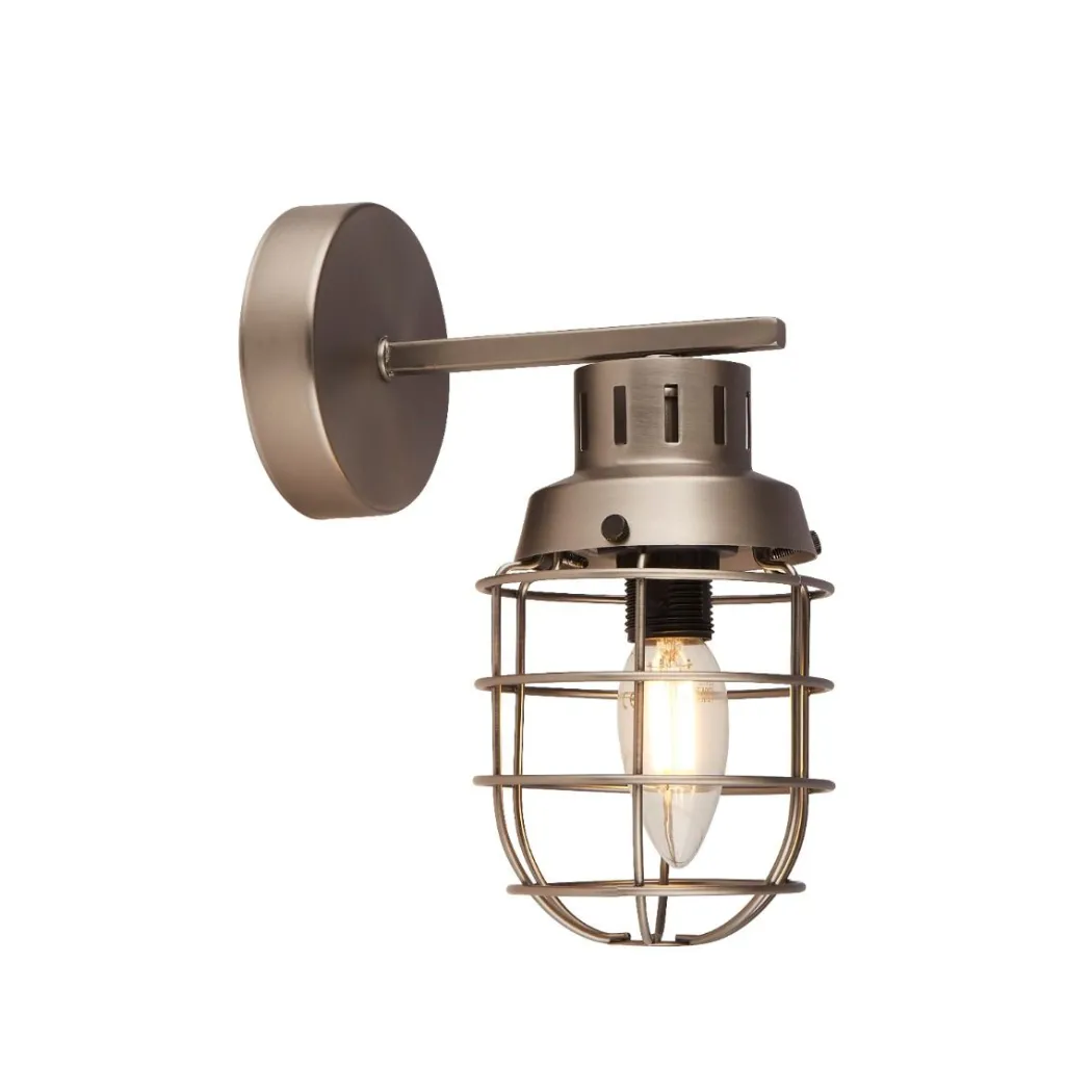 Edmunston 1 Light Industrial Wall Light