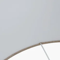 Edward 45cm Brown Linen Cylinder Shade