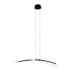 Egidonella Black LED Linear Pendant Ceiling Light
