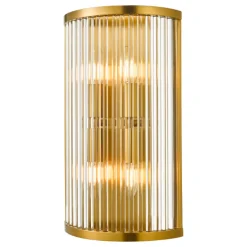 Eleanor Antique Brass Wall Light