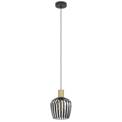 Empoli Black & Gold Pendant Ceiling Light