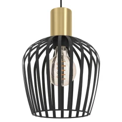Empoli Black & Gold Pendant Ceiling Light