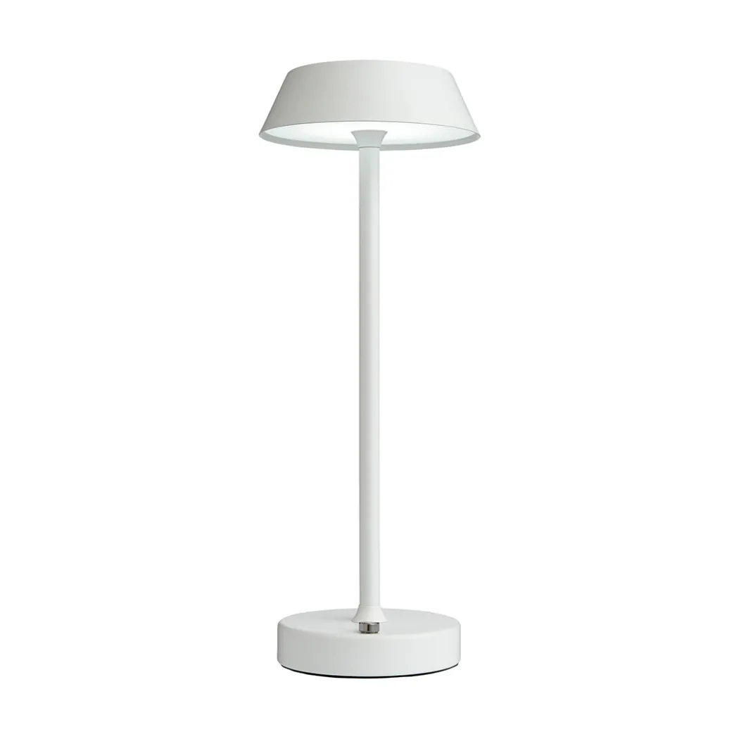 Energize White LED Rechargeable Desk Table Lamp with Touch Sensor