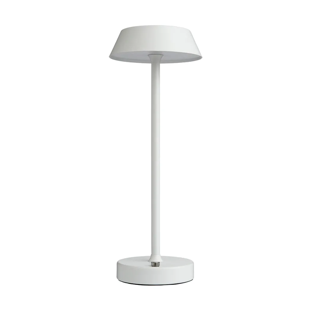 Energize White LED Rechargeable Desk Table Lamp with Touch Sensor
