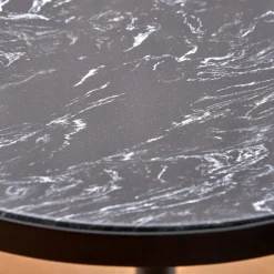 Enzo Black Marble Coffe Table