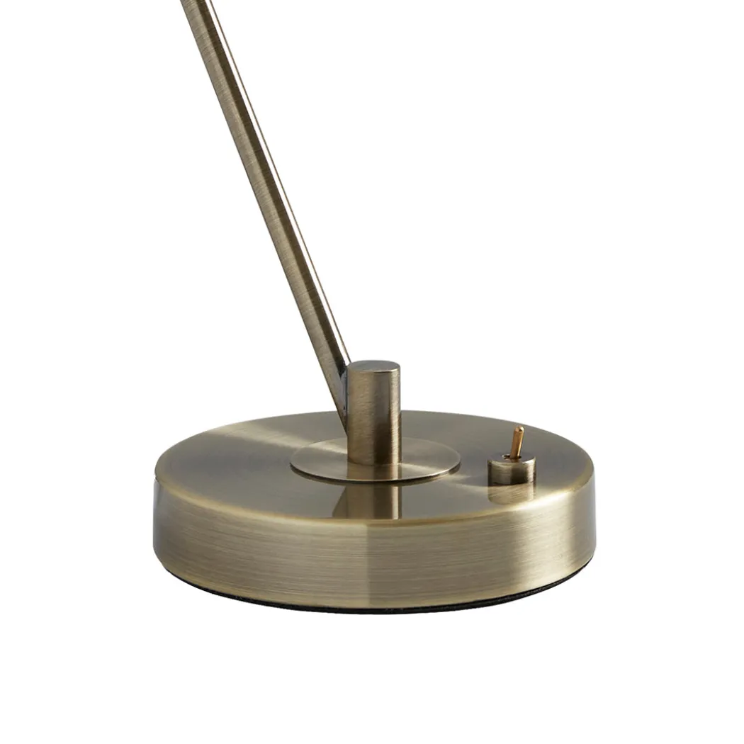Erik Antique Brass Metal Table Lamp
