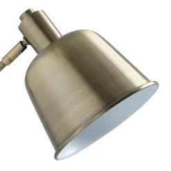 Erik Antique Brass Metal Table Lamp