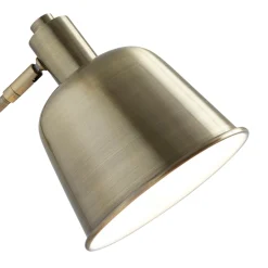 Erik Antique Brass Metal Table Lamp