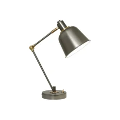 Erik Gunmetal Desk Table Lamp