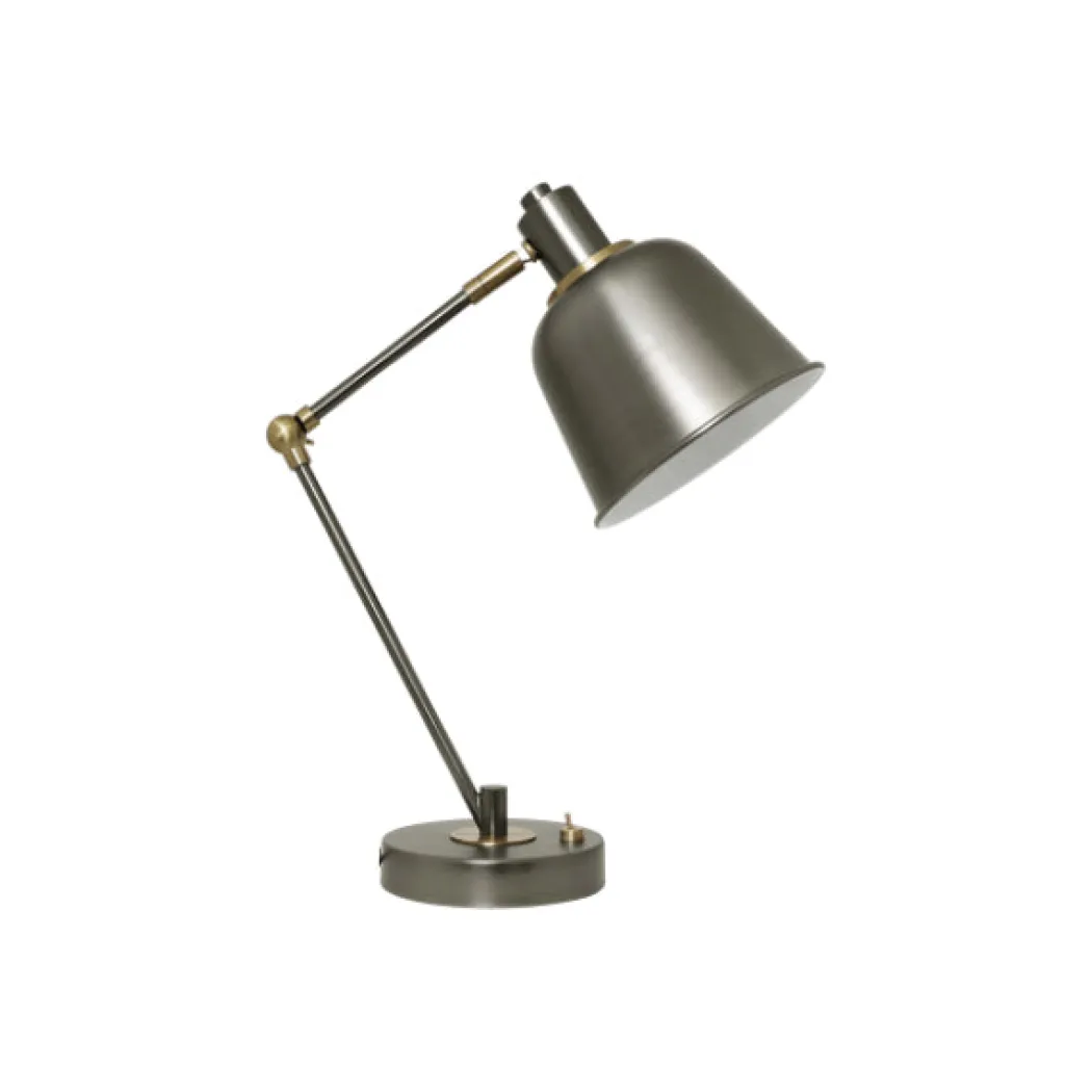 Erik Gunmetal Desk Table Lamp