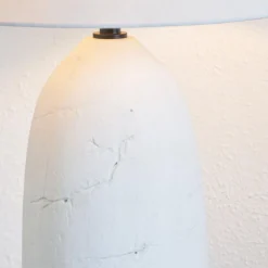 Erika White Ceramic Table Lamp