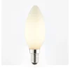 E14/SES 4w LED Candle Coated Cool White Dimmable Light Bulb