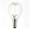 E14/SES 4w LED Golf Clear Cool White Dimmable Light Bulb