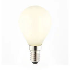 E14/SES 4w LED Golf Coated Cool White Dimmable Light Bulb