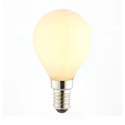 E14/SES 4w LED Golf Coated Warm White Dimmable Light Bulb