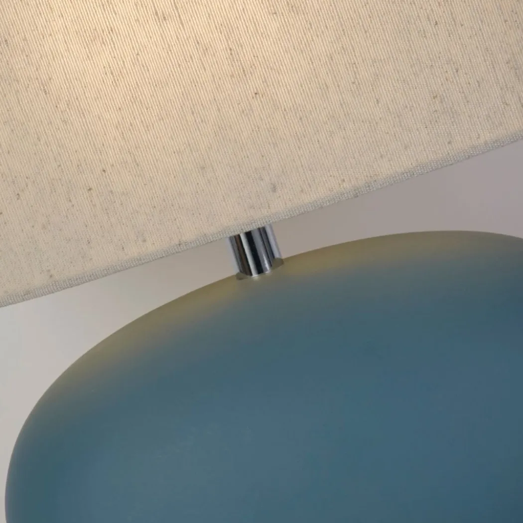 Eveline Blue Ceramic Table Lamp