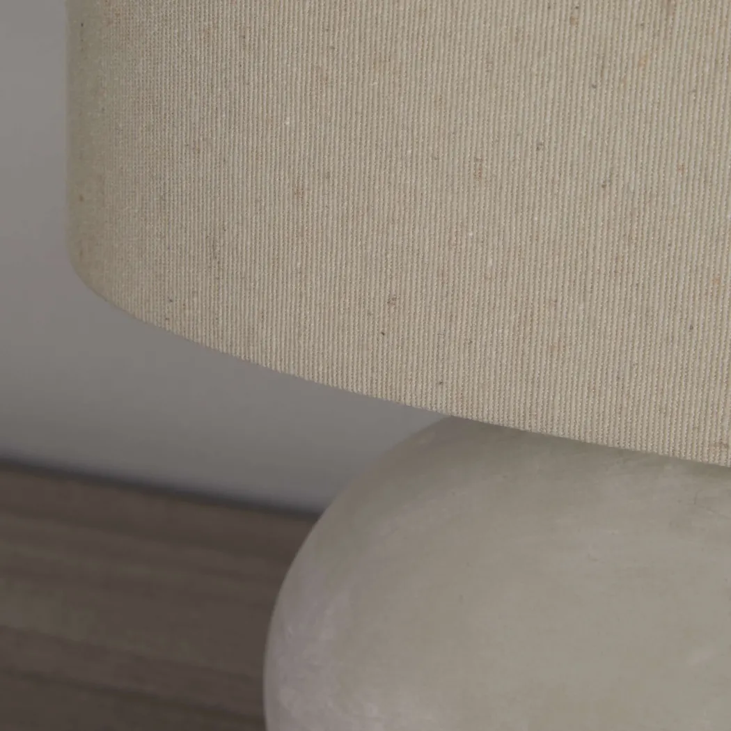 Eveline Grey Ceramic Table Lamp
