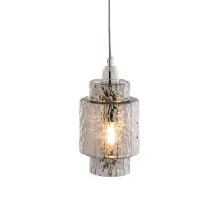 Evelle Chrome Single Pendant