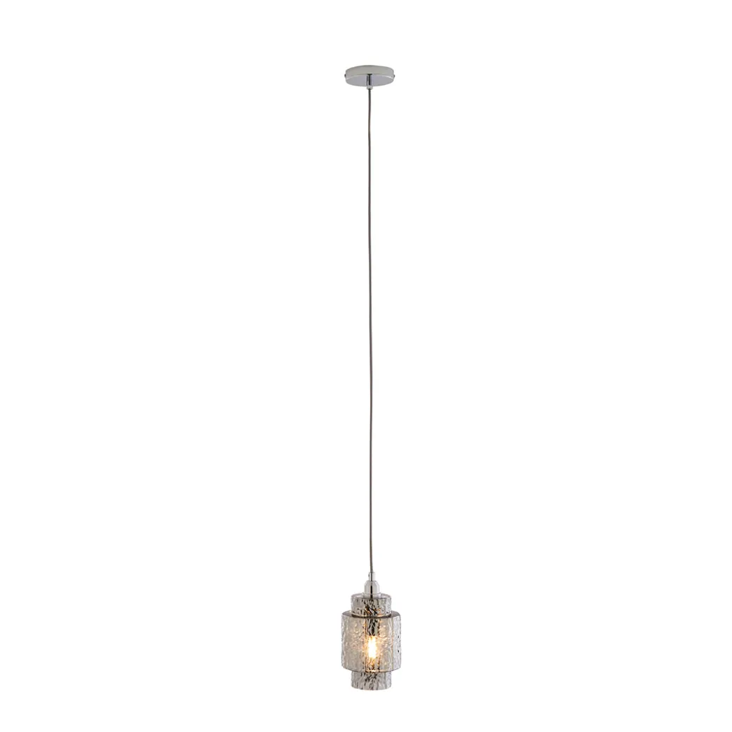 Evelle Chrome Single Pendant