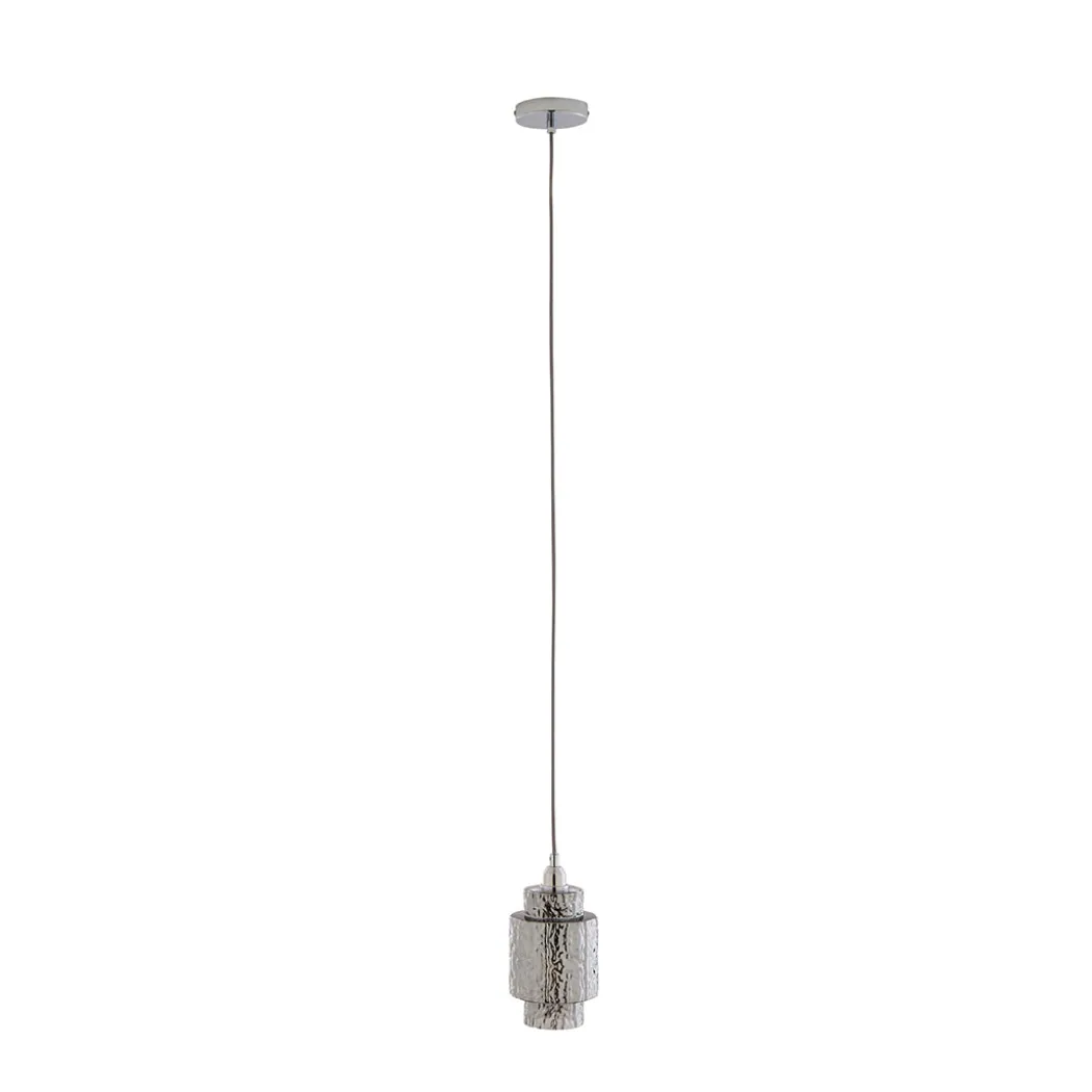 Evelle Chrome Single Pendant