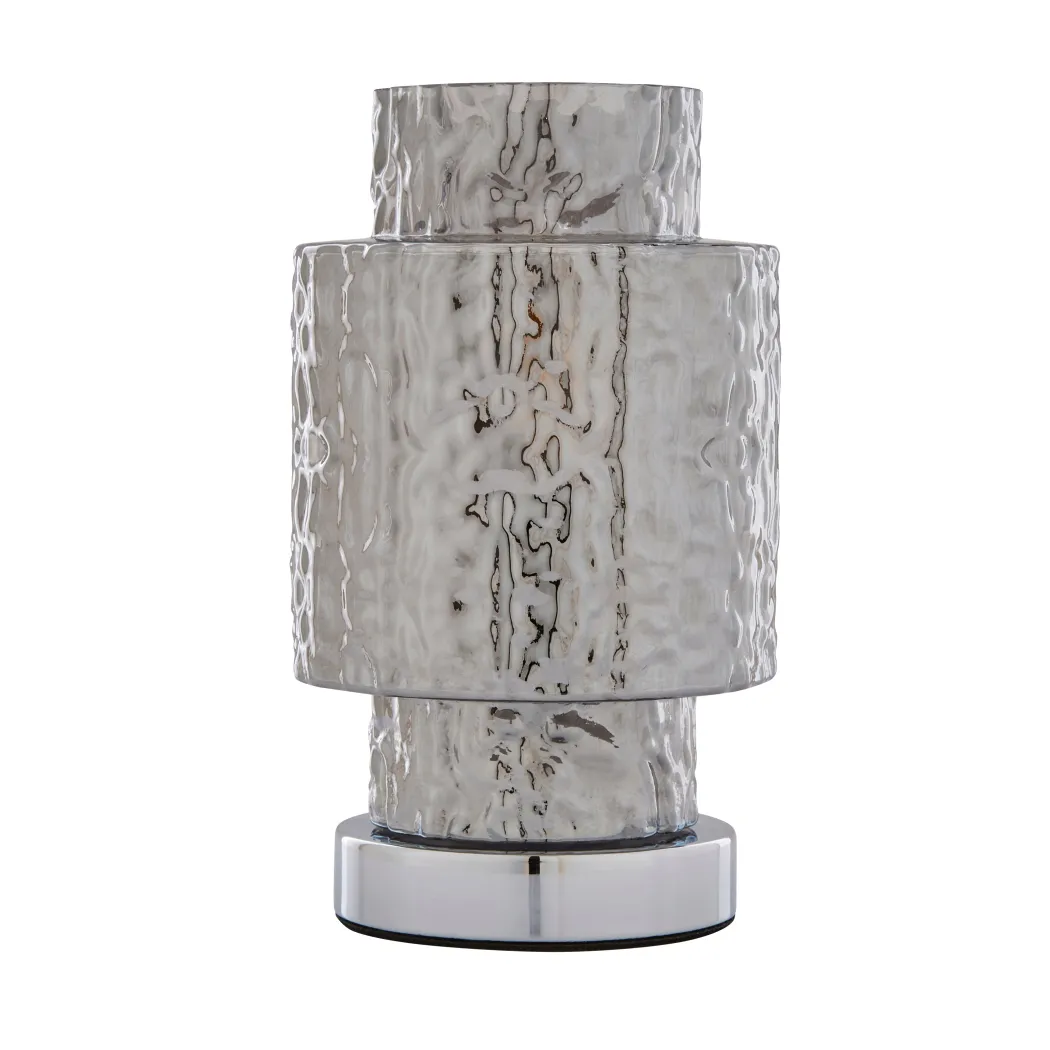 Evelle Chrome Touch Table Lamp