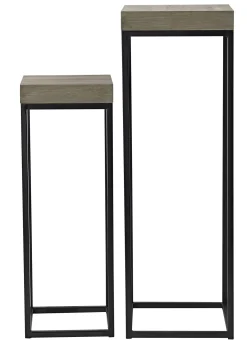 Fabio Nest Tables Oak Veneer