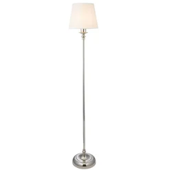 Fable Polished Chrome Rechargeable Touch Floor Lamp