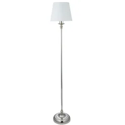 Fable Polished Chrome Rechargeable Touch Floor Lamp