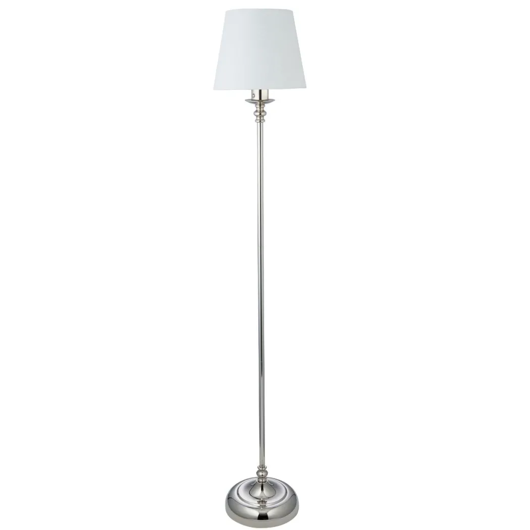 Fable Polished Chrome Rechargeable Touch Floor Lamp