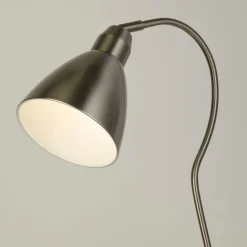 Fairfax Satin Silver Task Floor Lamp