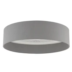 Fan Grey LED Flush