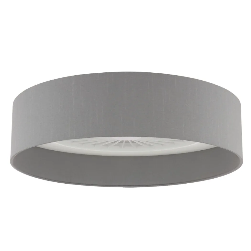 Fan Grey LED Flush