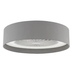 Fan Grey LED Flush
