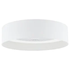 Fan White LED Flush