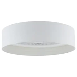 Fan White LED Flush