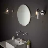 Faraday Polished Chrome IP44 Wall Light