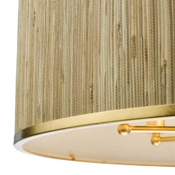 Fenella 8 Light Gold Ceiling Light
