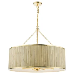 Fenella 8 Light Gold Ceiling Light