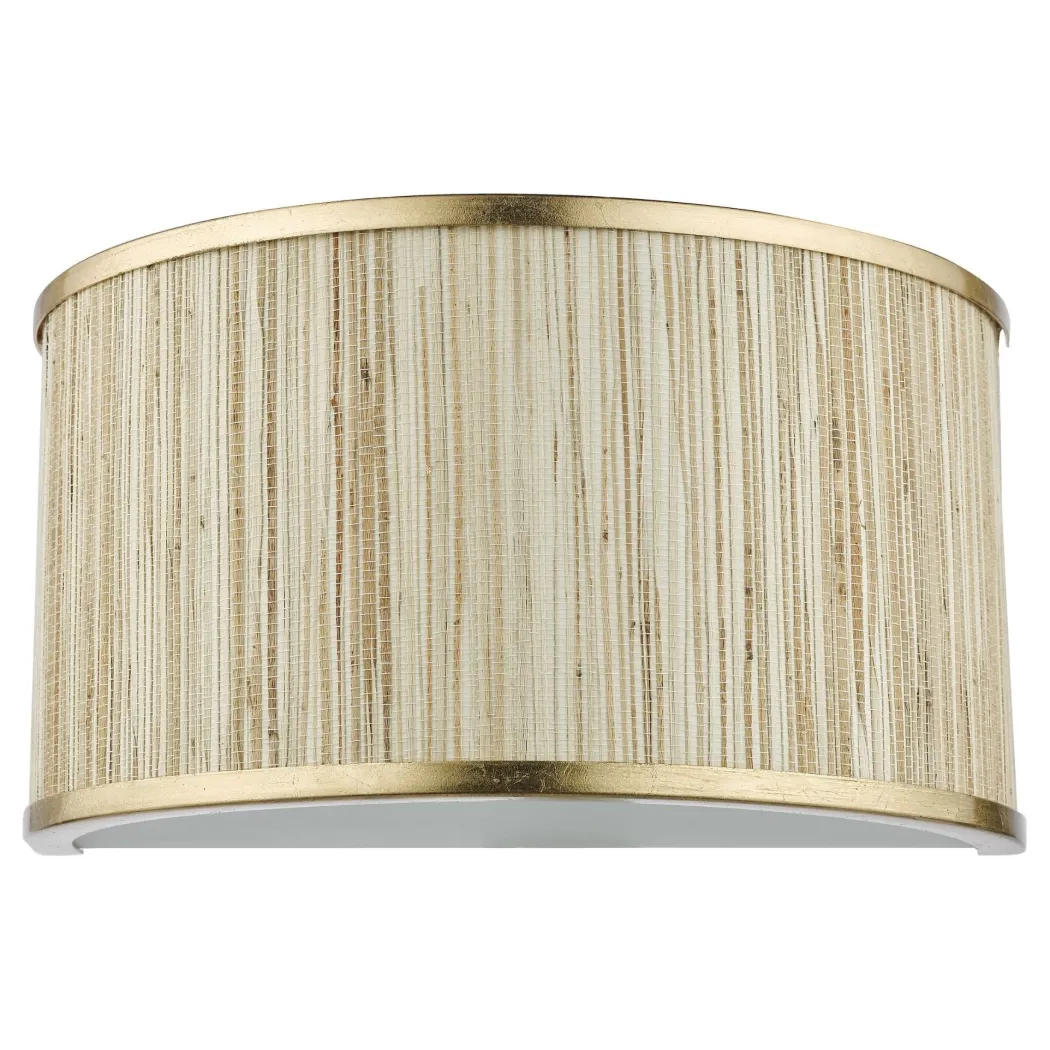 Fenella 2 Light Gold Wall Light