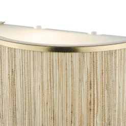 Fenella 2 Light Gold Wall Light