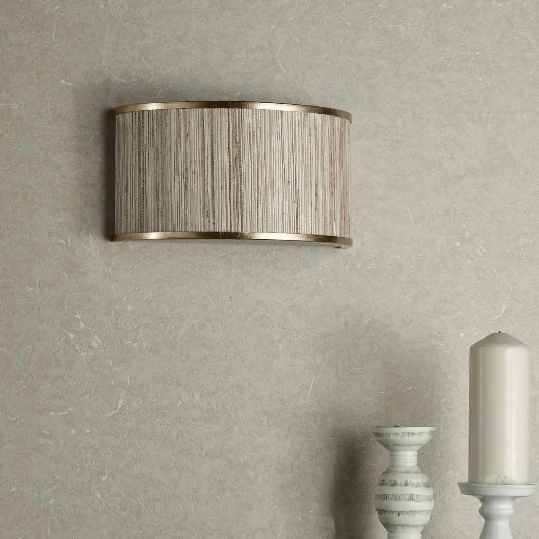 Fenella 2 Light Gold Wall Light