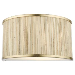 Fenella 2 Light Gold Wall Light