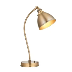 Franklin Antique Brass Desk Table Lamp