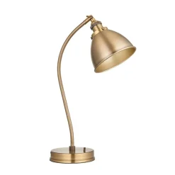 Franklin Antique Brass Desk Table Lamp