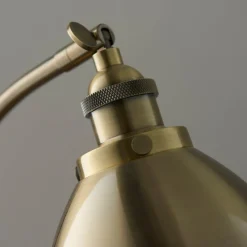 Franklin Antique Brass Desk Table Lamp