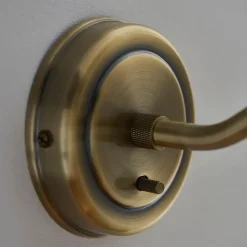 Franklin Antique Brass Wall Light