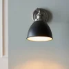 Franklin Pewter Adjustable Wall Light