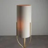 Fraser 1 Light Satin Brass Floor Lamp