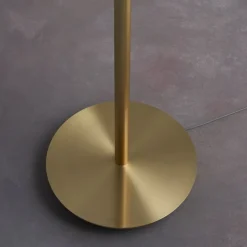 Fraser 1 Light Satin Brass Floor Lamp