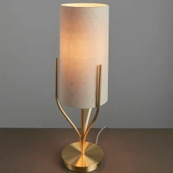 Fraser 1 Light Satin Brass Table Lamp